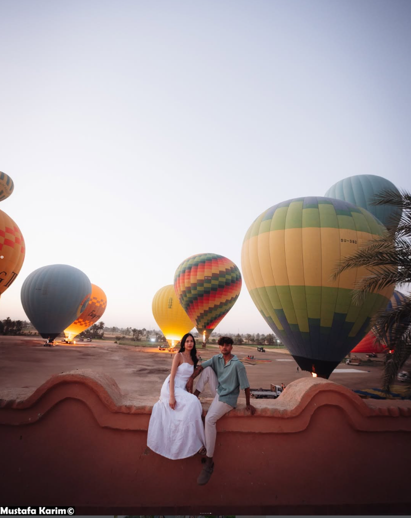 Luxor Hotair Ballon RoofTop View - Image 2