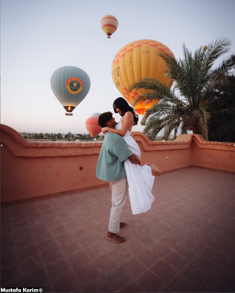 Luxor Hotair Ballon RoofTop View - Image 4